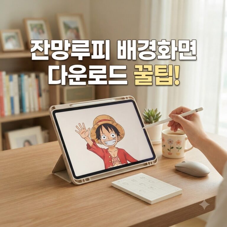 아이패드 잔망루피 배경화면 무료 다운로드, 시작 전에 꼭 확인할 점