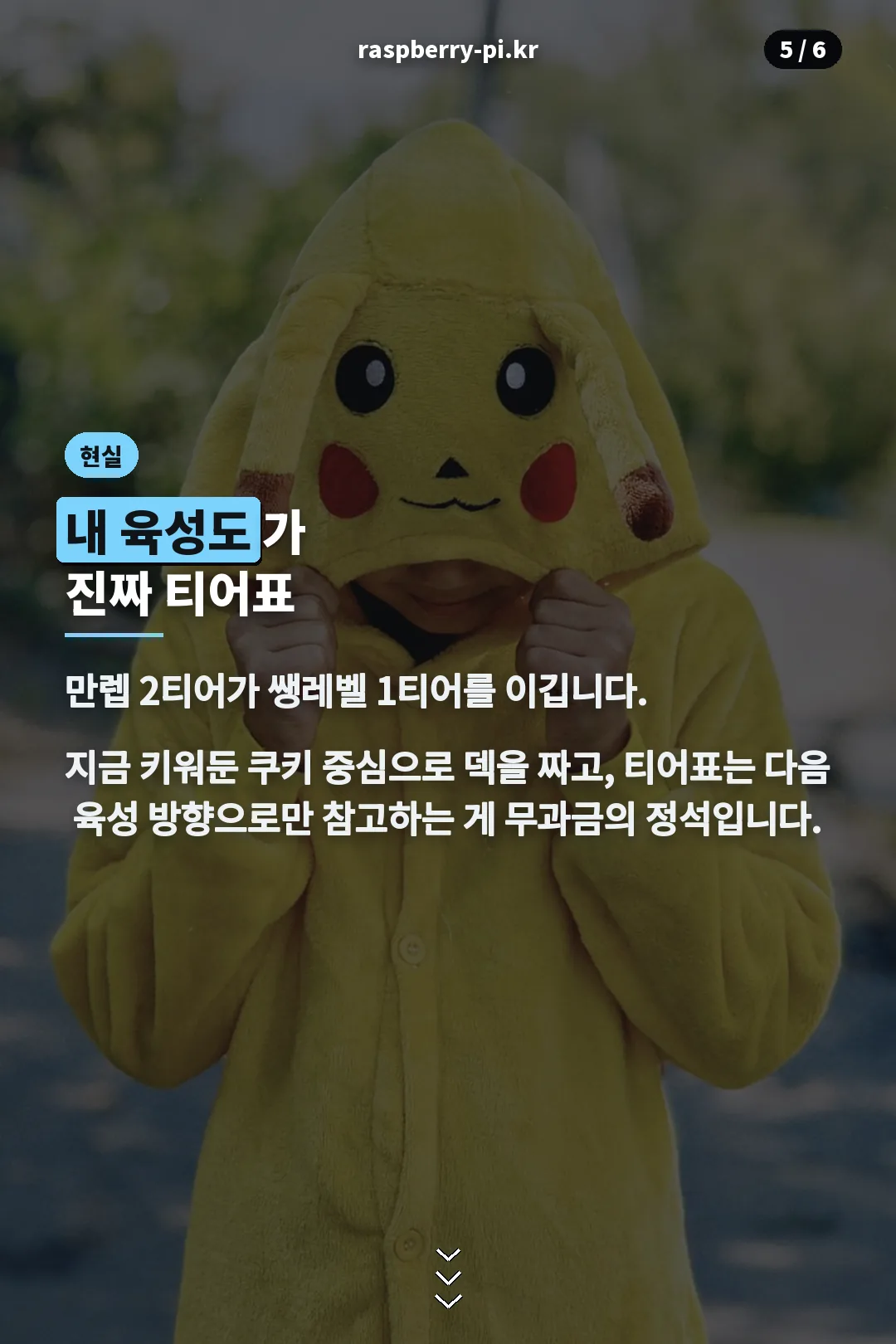 육성도 현실론