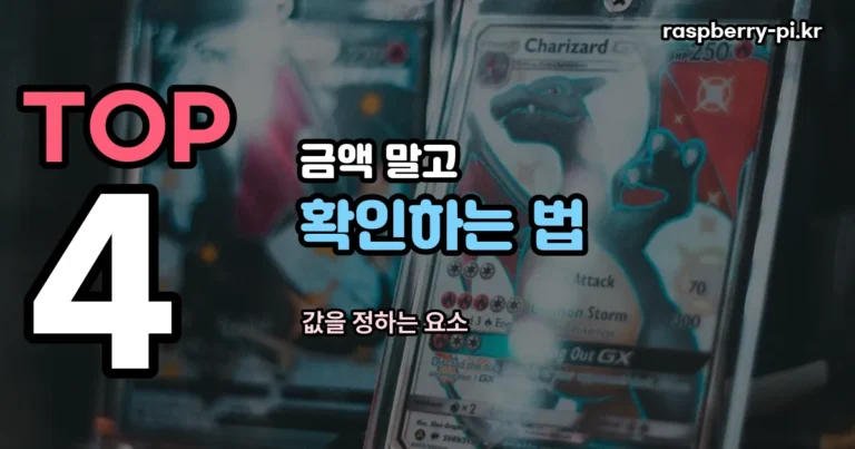 포켓몬카드 시세 — 금액 말고 확인하는 법