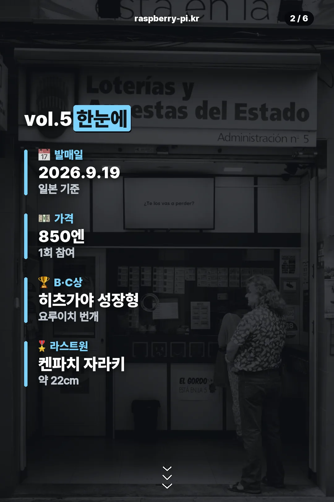 vol.5 정보 한눈에 보기