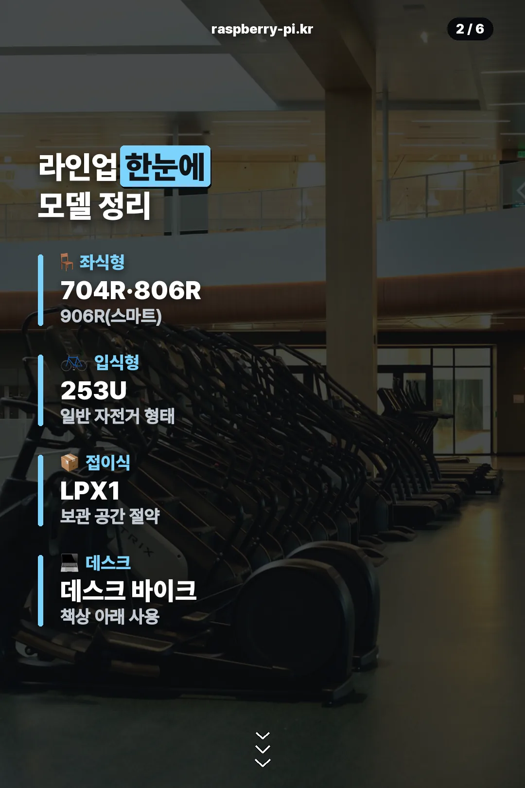 라인업 모델 한눈에