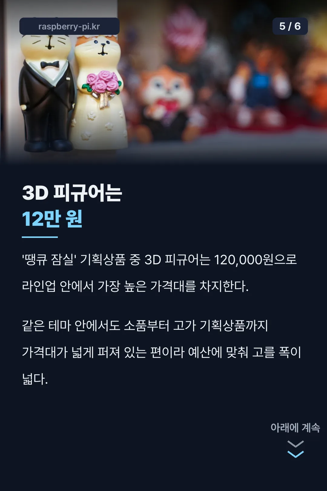 가장 비싼 3D 피규어