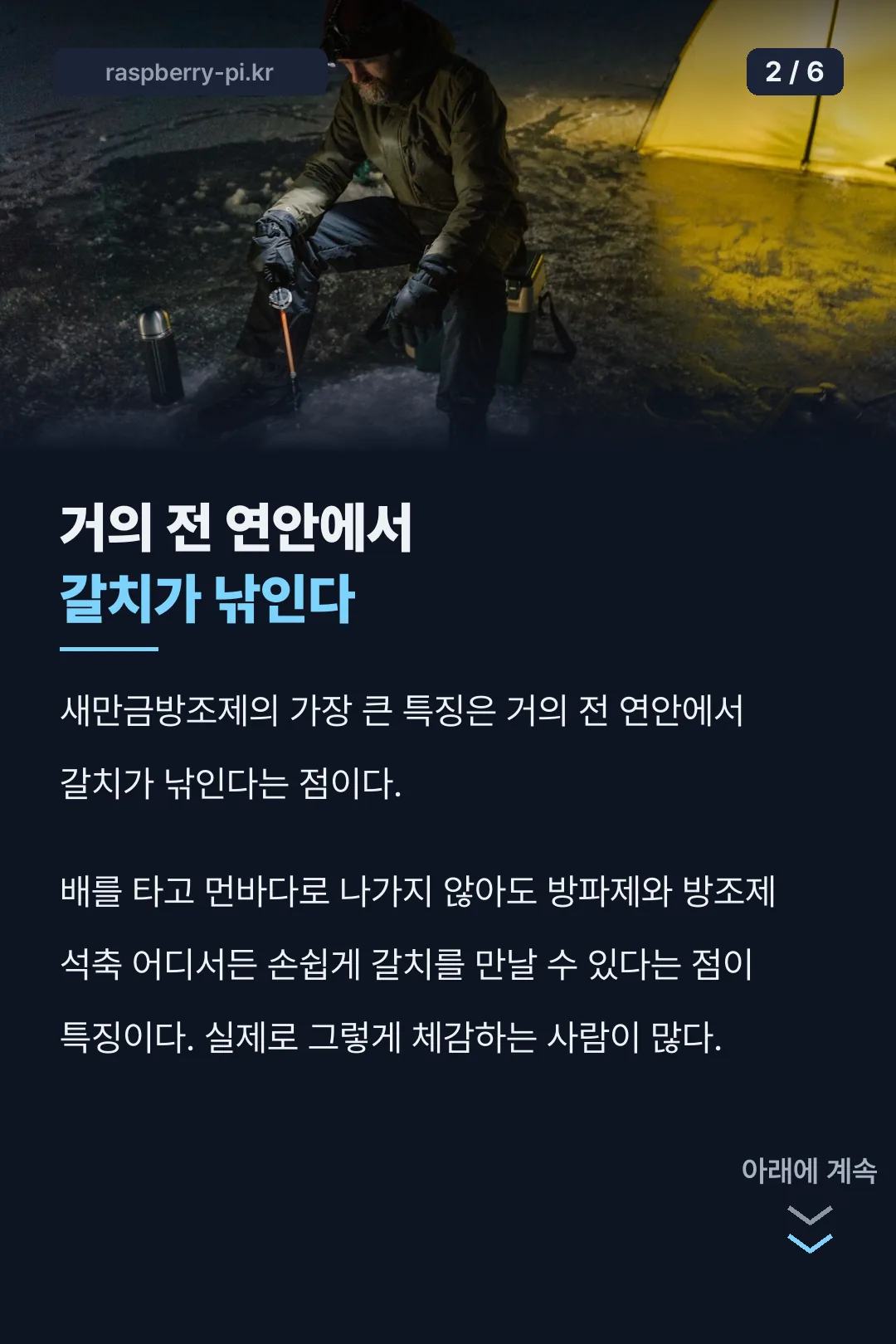 전 연안 갈치 포인트