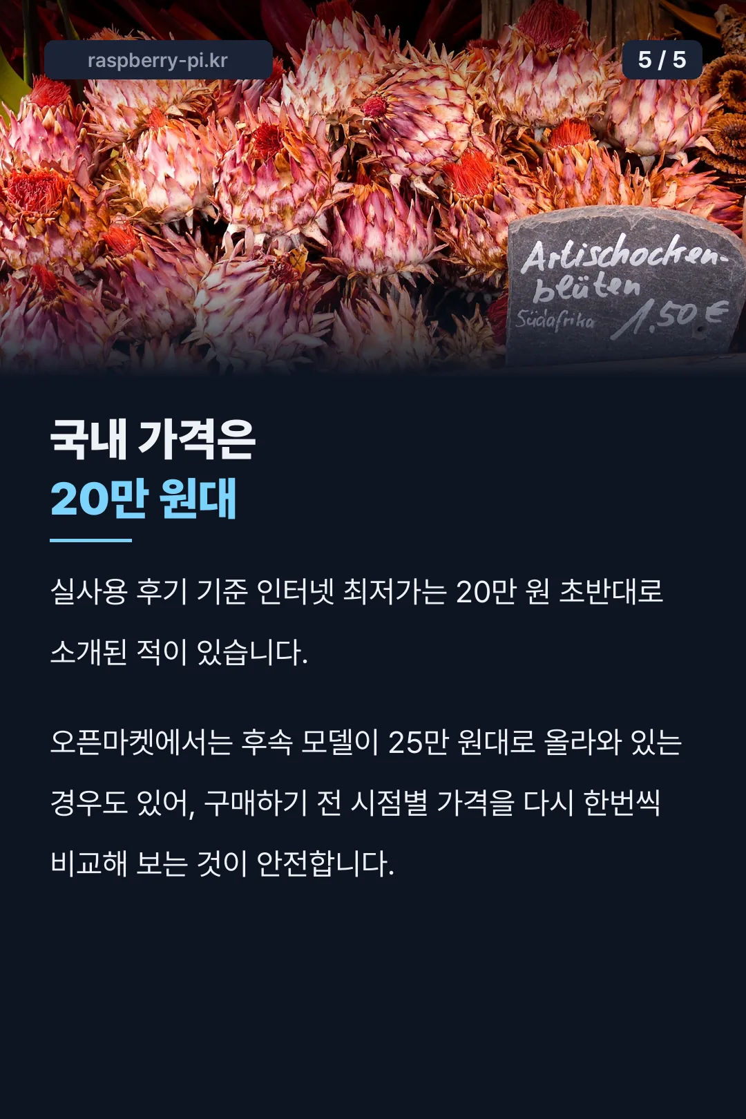 국내 가격대