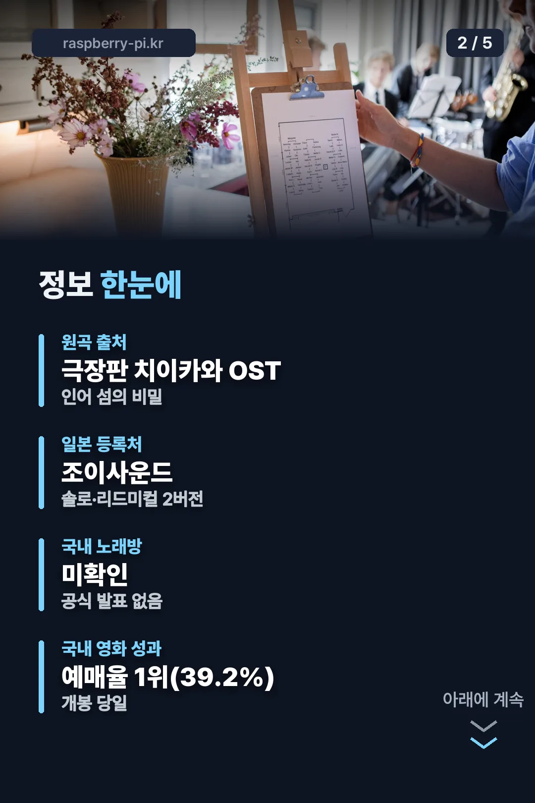 기본 정보 한눈에